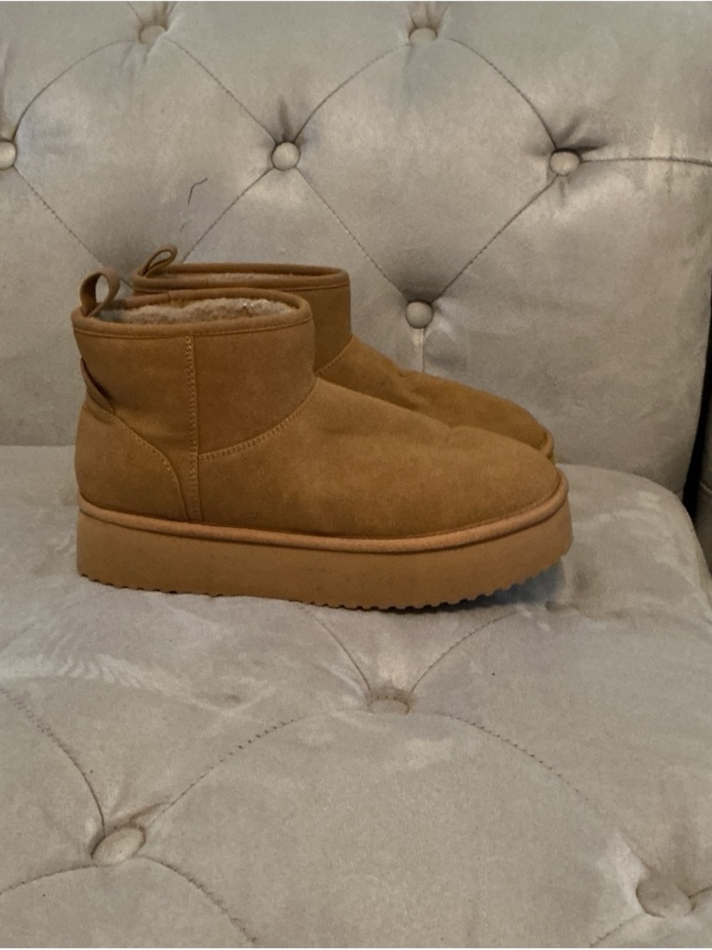 American Eagle Outfitters Chestnut Suede Ankle Boots